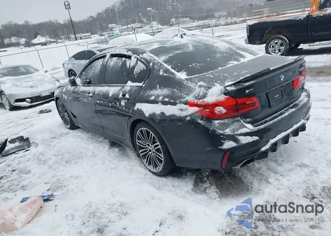 2019 BMW 540I xDrive from USA, damaged, VIN WBAJE7C56KWW12349